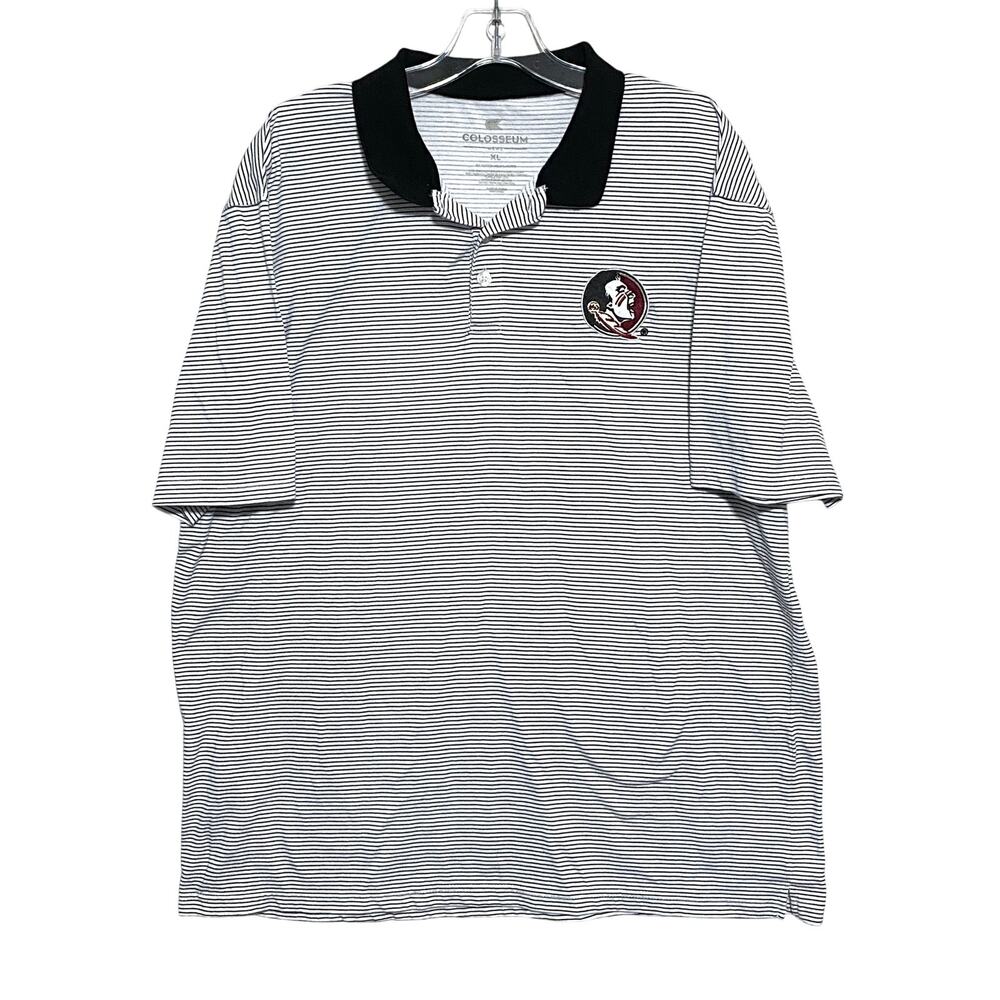 Colosseum Florida State Seminoles FSU Polo Shirt Mens XL Athleisure College Golf